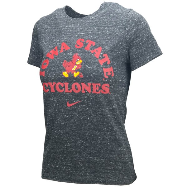 Nike® Iowa State Walking Cy Black Walking Cy Short Sleeve T-Shirt